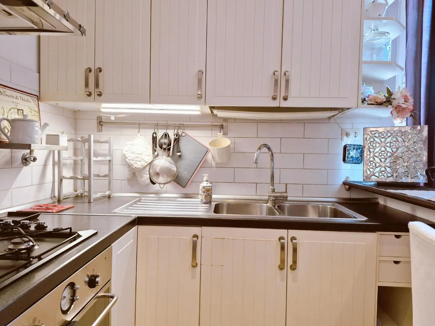 Apartman Appartamento Elegante Con Terrazzino A San Lorenzo Róma